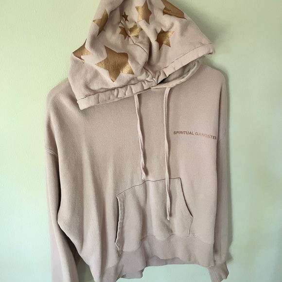 Spiritual Gangster XS Stars Hoodie Sweatshirt - Picture 5 of 9